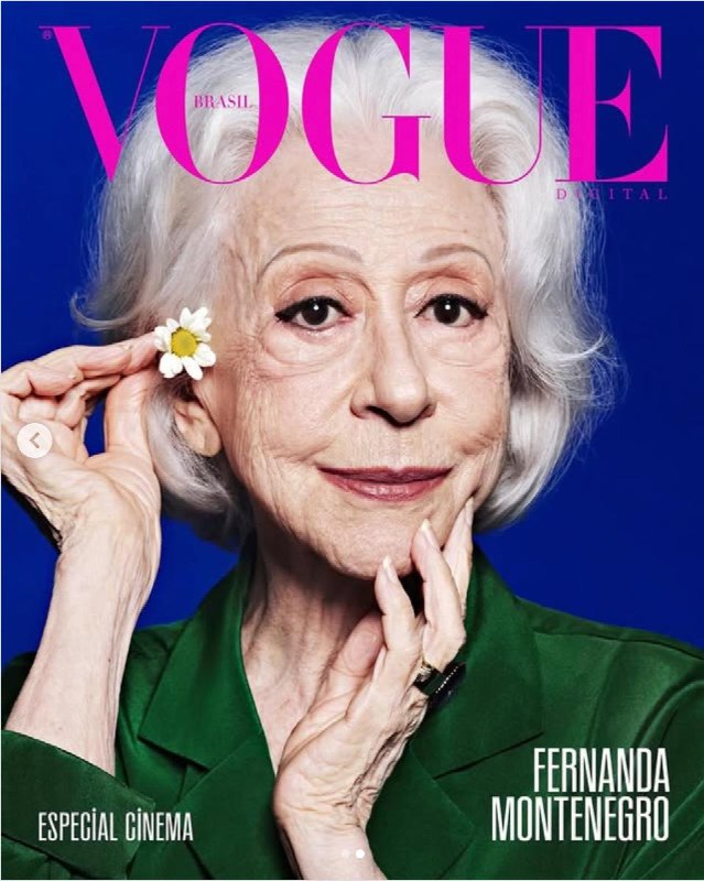 96-летняя актриса украсила обложку бразильского Vogue Фернанда Монтенегро – один из главных символов...