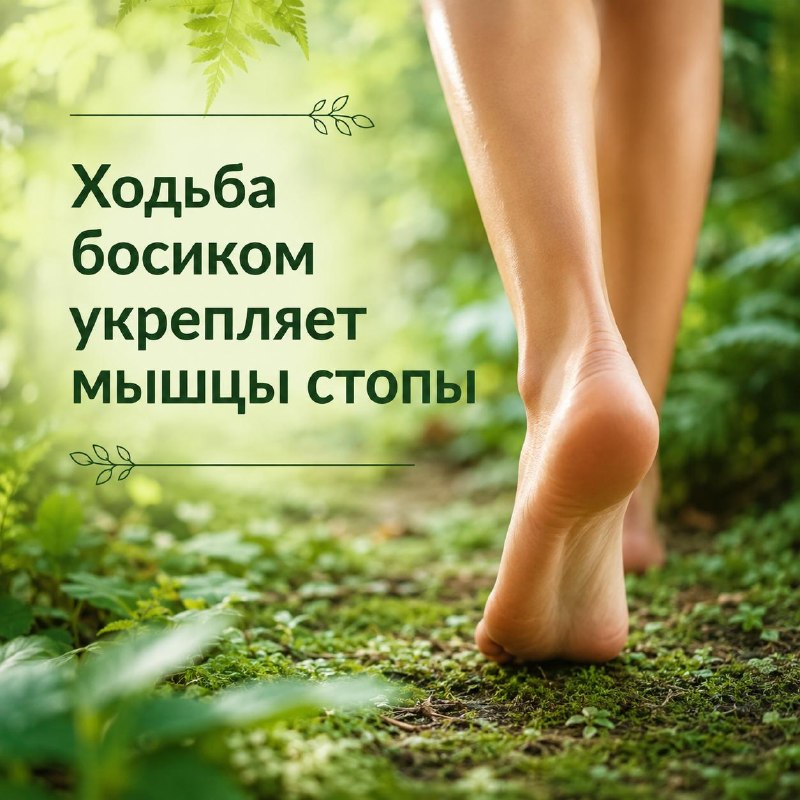 Продолжу Босиком ходить действительно очень полезно! Это нам дает новые тактильные ощущения, заставл...