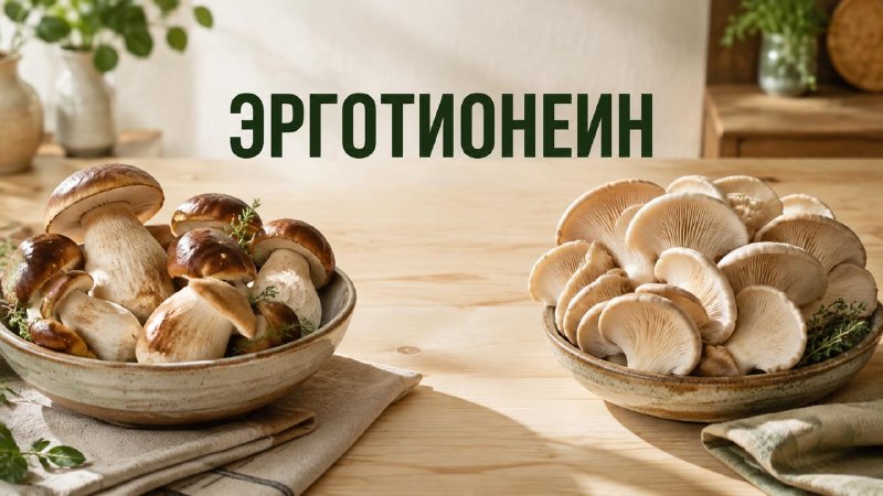 Знакомьтесь, эрготионеин. Самый недооцененный витамин долголетия Эрготинеин – еще один довод, зачем...